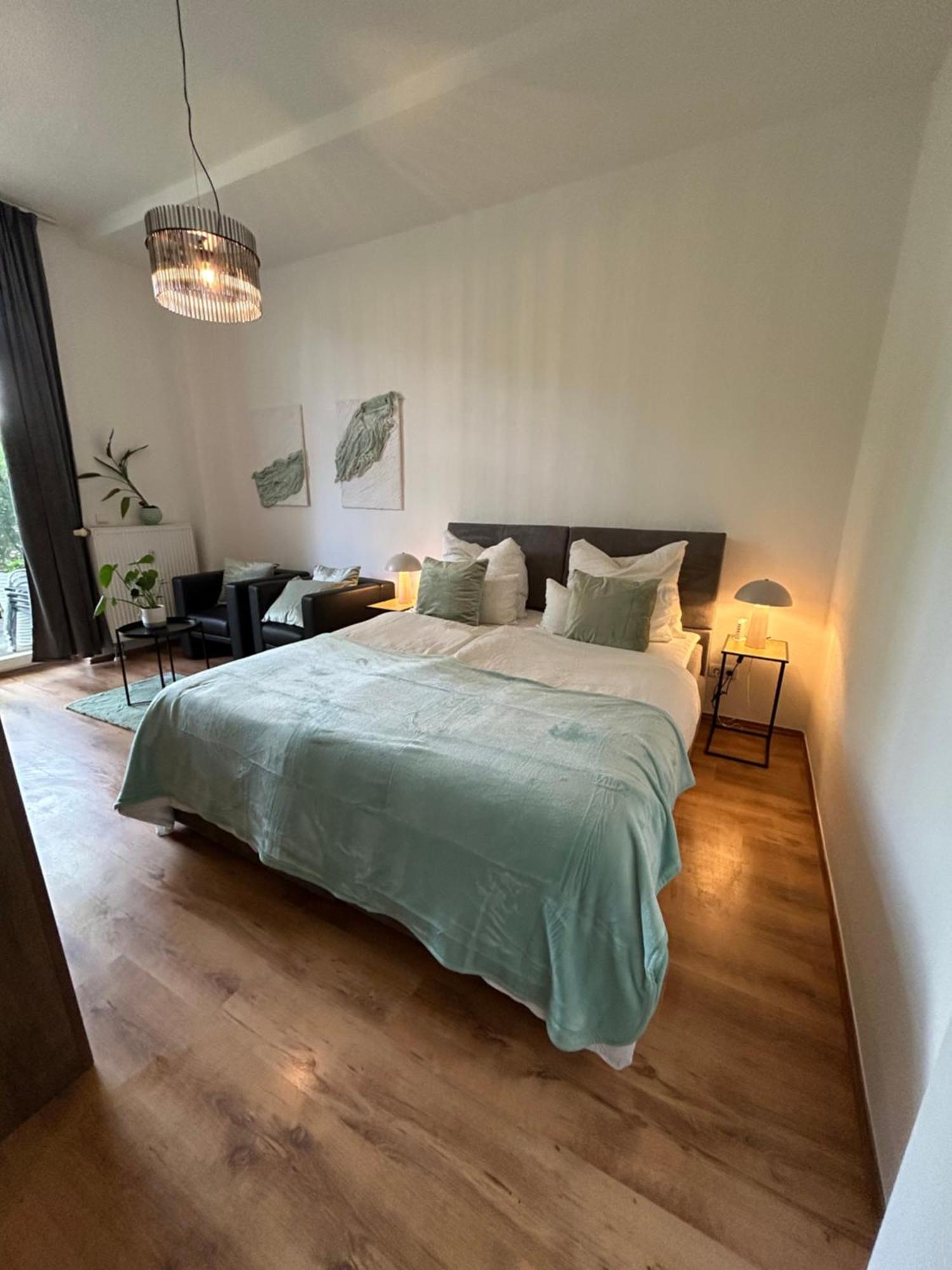 Mintara Komfort Apartment Mit Grill -Terrasse, Sky Und Parkplatz 马格德堡 外观 照片