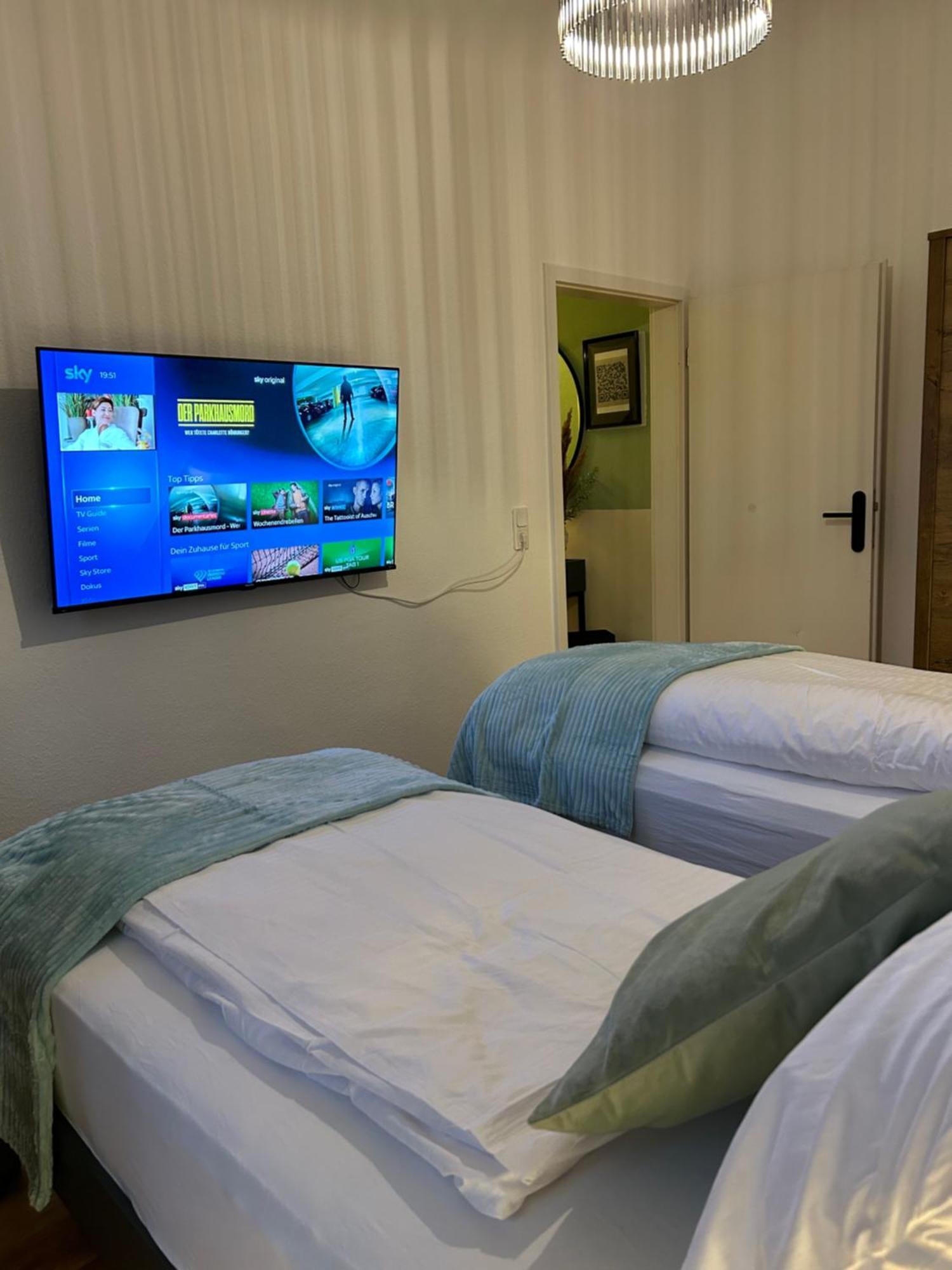 Mintara Komfort Apartment Mit Grill -Terrasse, Sky Und Parkplatz 马格德堡 客房 照片