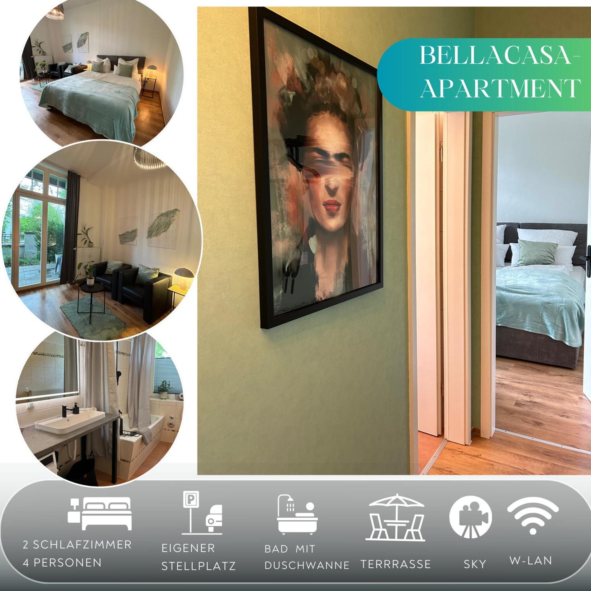 Mintara Komfort Apartment Mit Grill -Terrasse, Sky Und Parkplatz 马格德堡 外观 照片